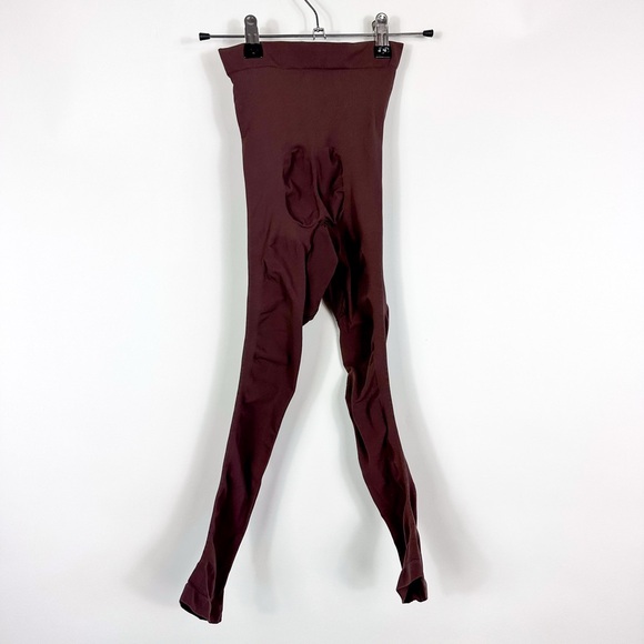 Skims Brown Maternity Shapewear Leggings - Picture 4 of 6
